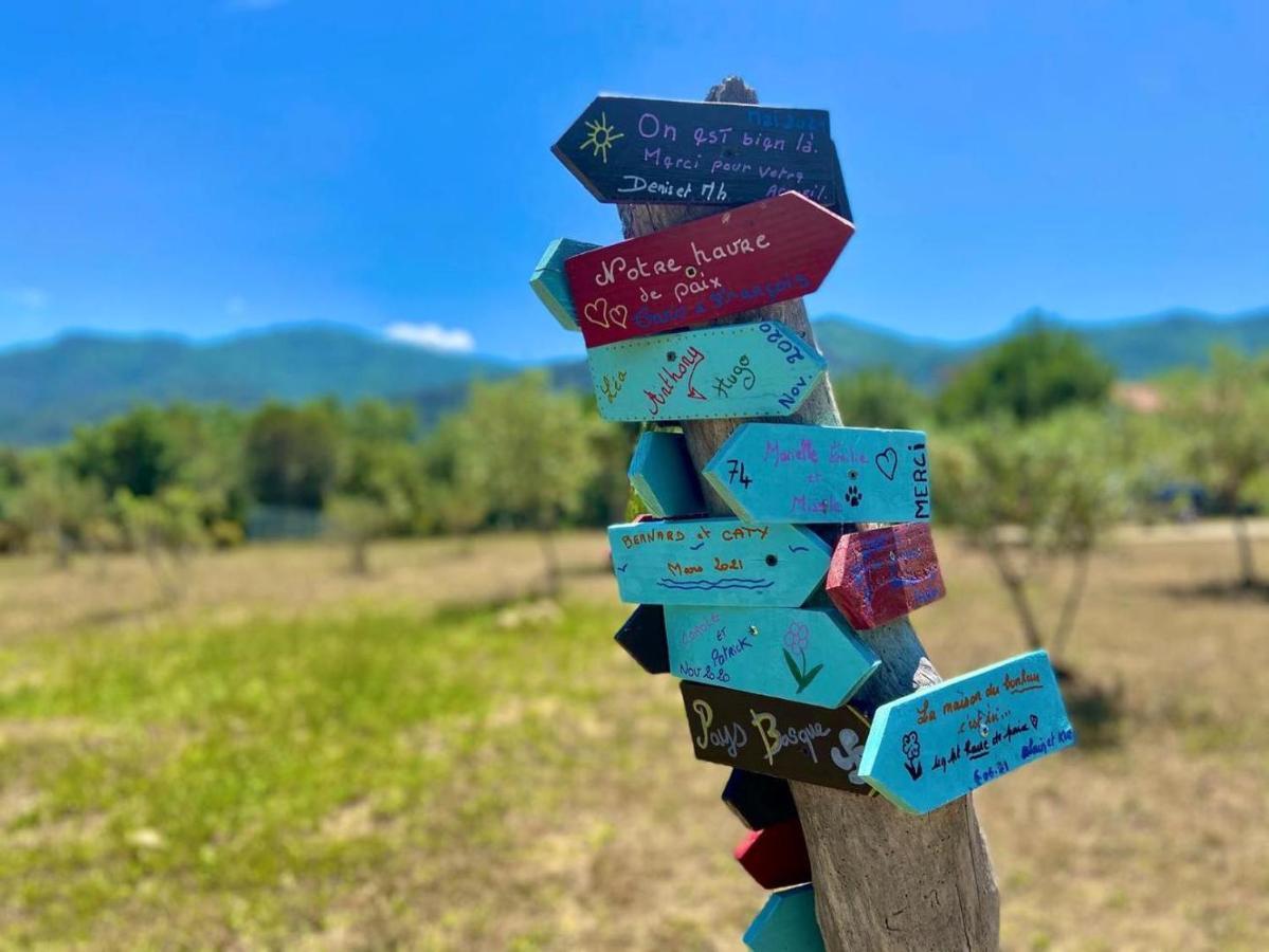Domaine Pedra Llampada Gite Cerise Villelongue-dels-Monts Exteriör bild
